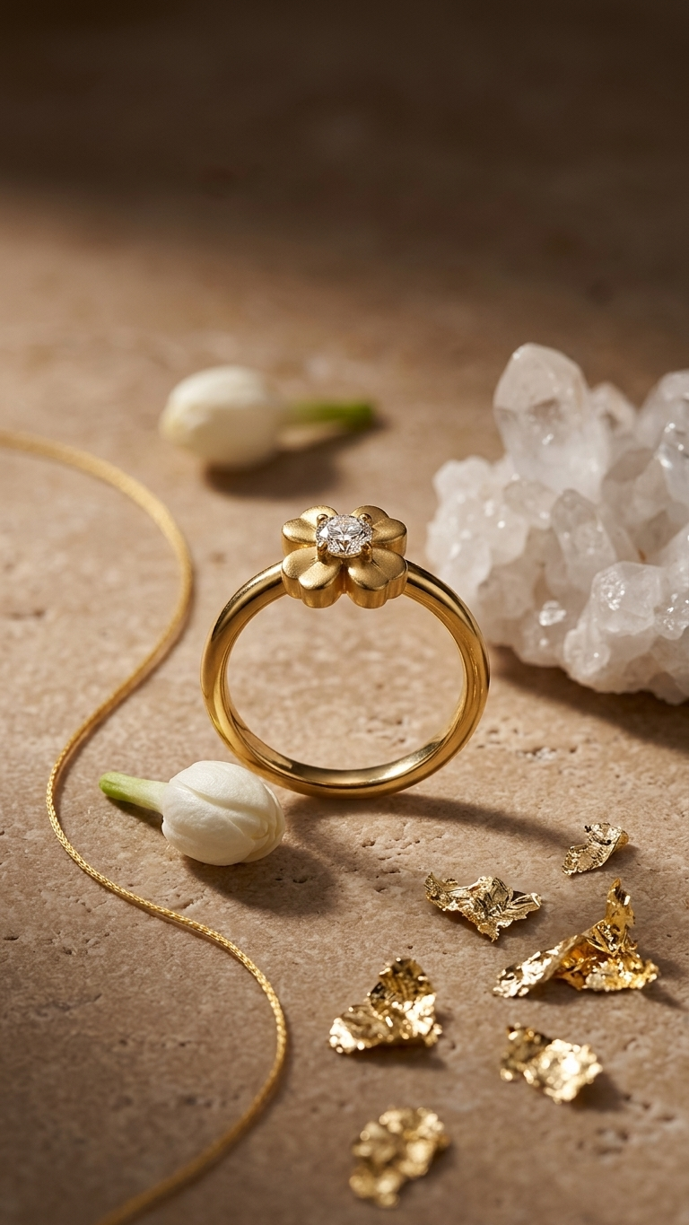 PETAL ADJUSTABLE RING