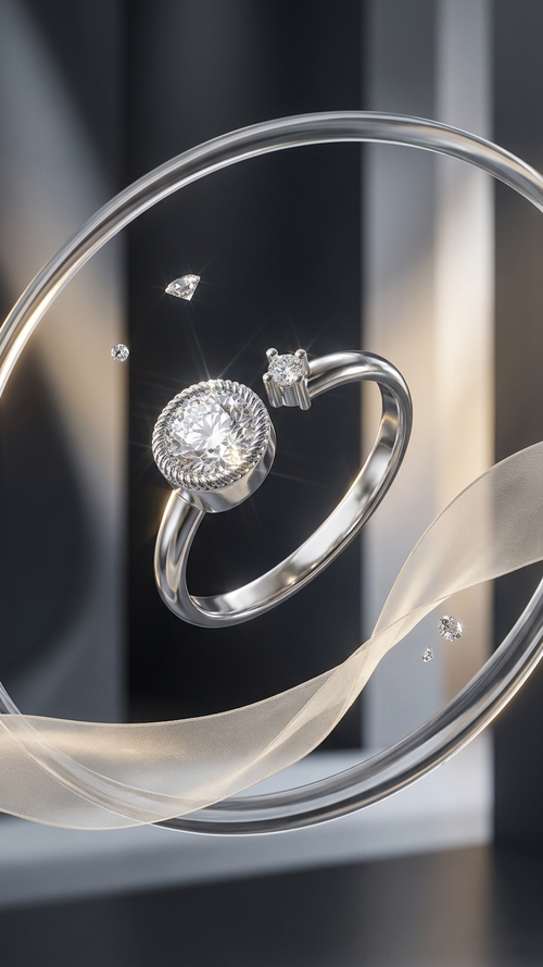 COLOUSTONE ADJUSTABLE RING