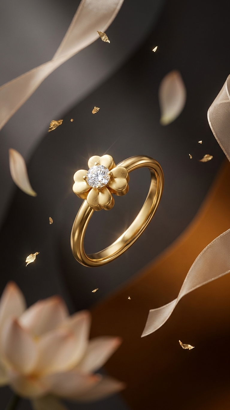 PETAL ADJUSTABLE RING