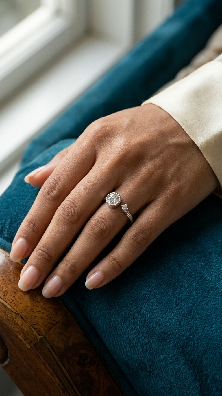 COLOUSTONE ADJUSTABLE RING