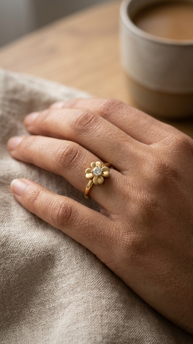 PETAL ADJUSTABLE RING