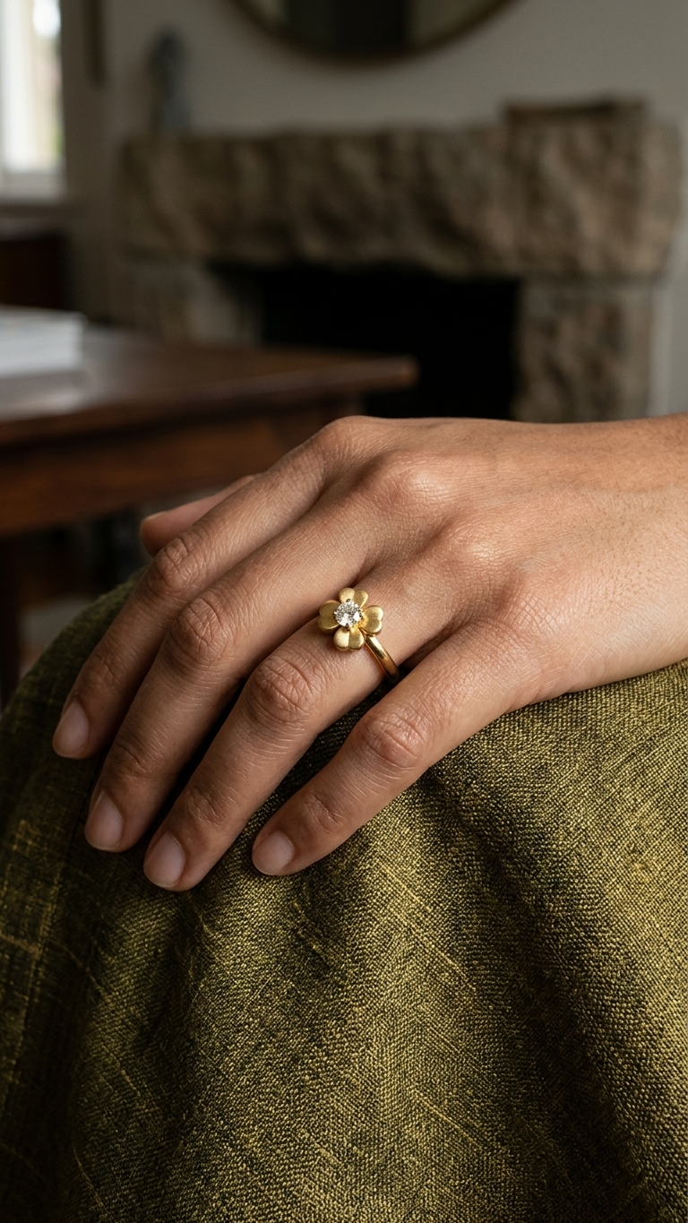PETAL ADJUSTABLE RING