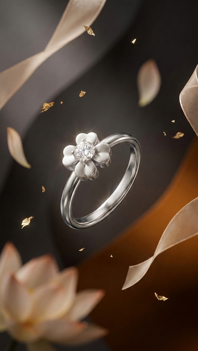 PETAL ADJUSTABLE RING