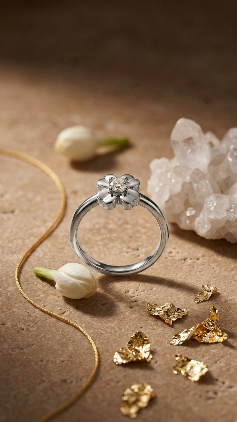 PETAL ADJUSTABLE RING