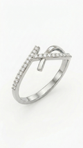 ENIGMATIC SILVER ADJUSTABLE RING